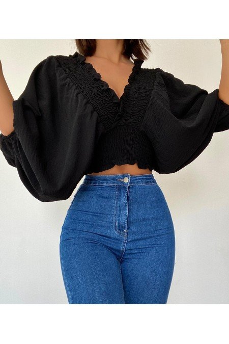 Siyah Bluz Siyah Bluz