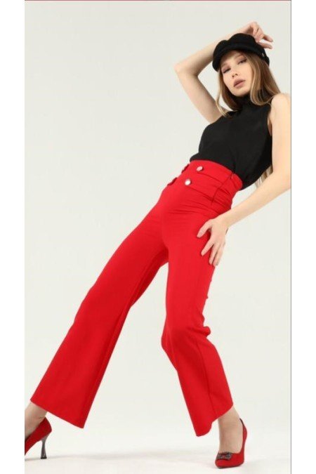 Kırmızı Pantolon Kırmızı Pantolon
