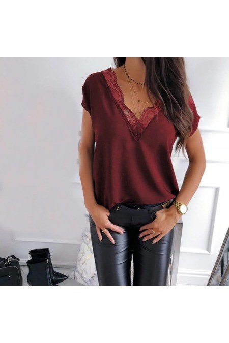 Bordo Bluz Bordo Bluz