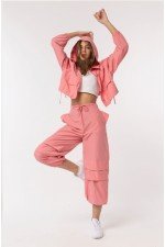 Pembe Takım Poplin Kumaş Pembe Takım Poplin Kumaş