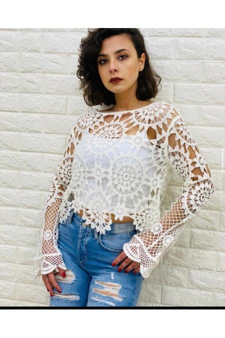 Beyaz Bluz Beyaz Bluz