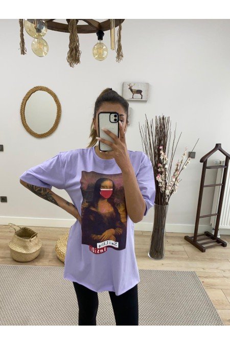 Lila Tshırt