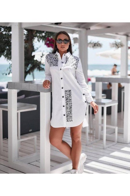 Beyaz Elbise Krep Kumaş