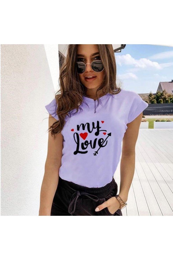 Lila Tshırt Lila Tshırt