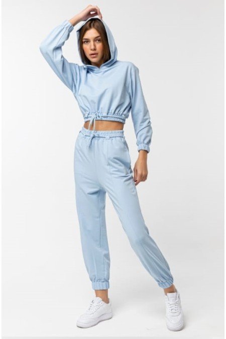 Buz Mavisi Takım İki İplik Buz Mavisi Takım İki İplik