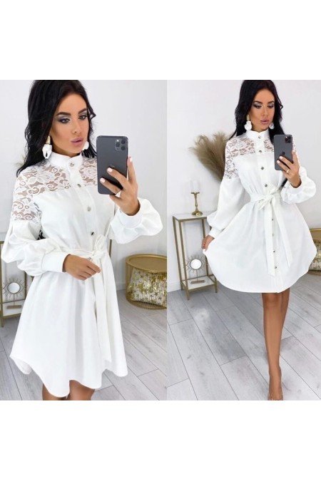 Beyaz Gömlek Elbise Beyaz Gömlek Elbise