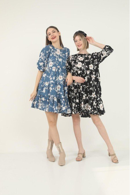 Desenli Elbise Desenli Elbise