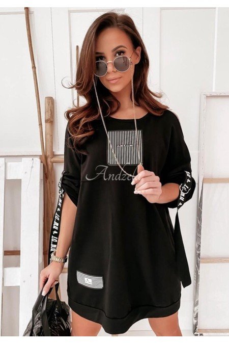 Siyah Elbise 2 İplik Siyah Elbise 2 İplik