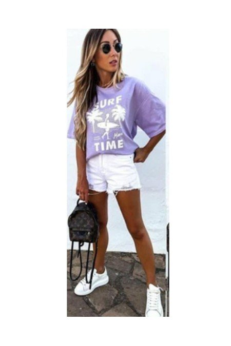 Lila Tshırt Lila Tshırt