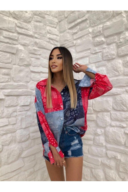 Desenli Gömlek Desenli Gömlek