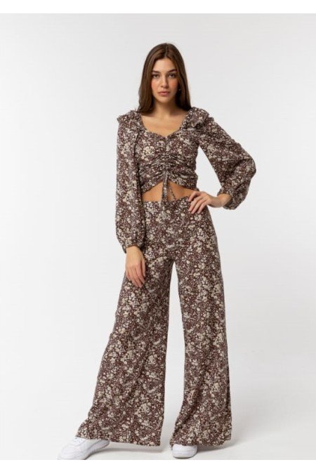 Kahve Takım Viscon Kumaş Kahve Takım Viscon Kumaş