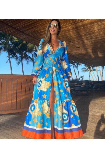 Desenli Elbise Desenli Elbise