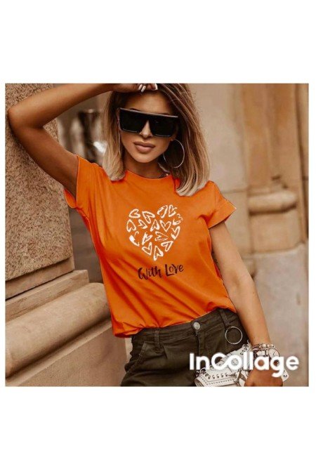 Turuncu Tshırt Turuncu Tshırt