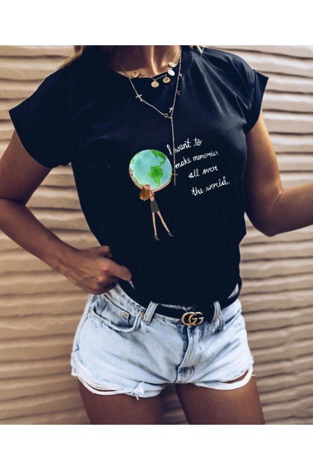 Siyah Tshırt Siyah Tshırt