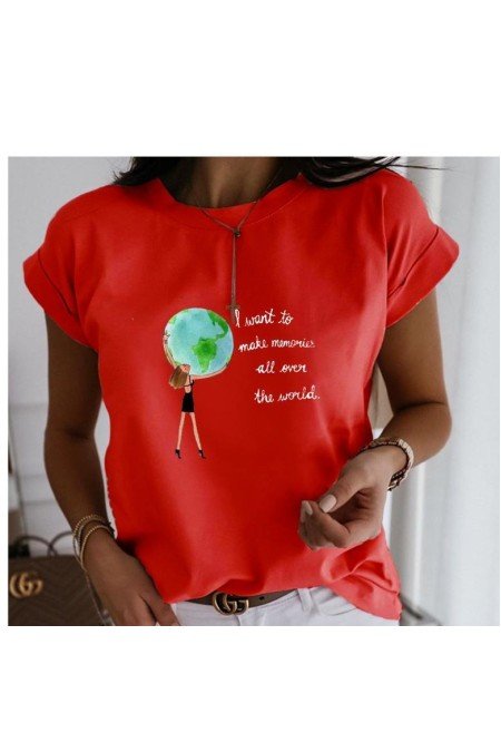 Kırmızı Tshırt Kırmızı Tshırt