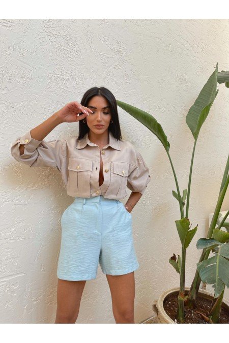 Vizon Gömlek Pamuklu