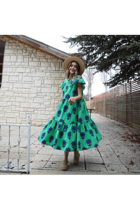 Desenli Elbise Desenli Elbise