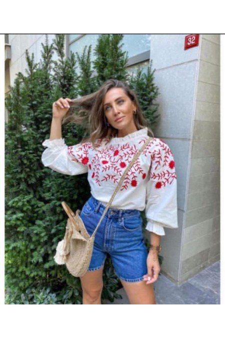 Beyaz Bluz