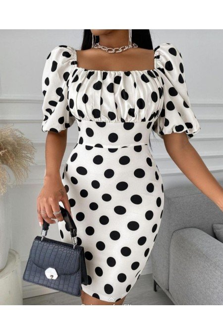 Puantiyeli Elbise Puantiyeli Elbise