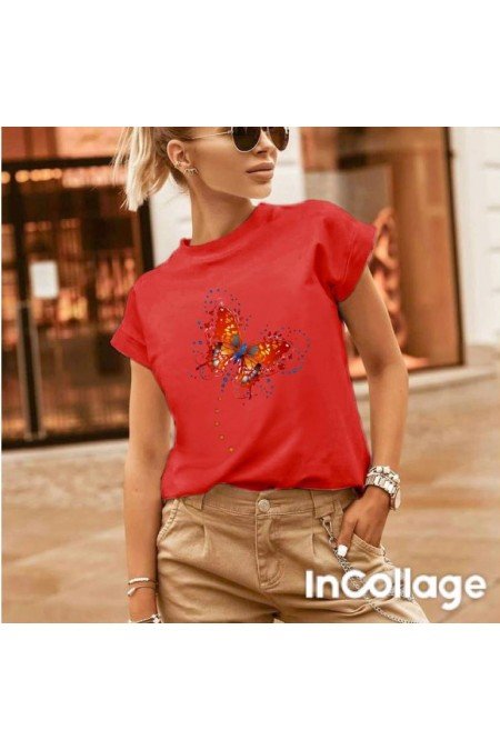 Kırmızı Tshırt Kırmızı Tshırt