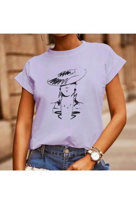 Lila Tshırt Lila Tshırt