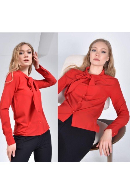 Kırmızı Bluz