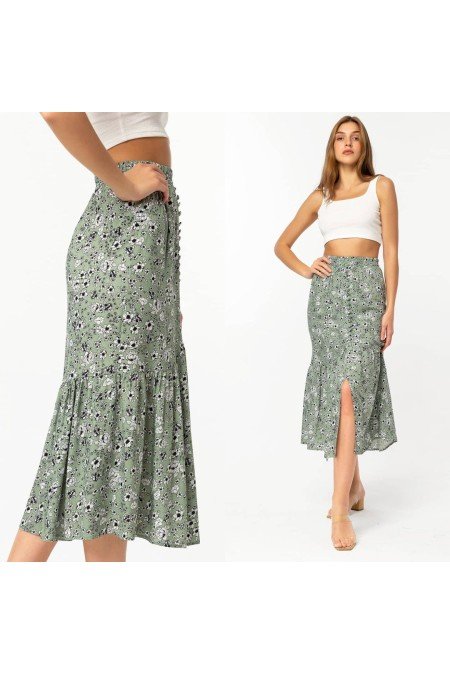 Desenli Etek Desenli Etek