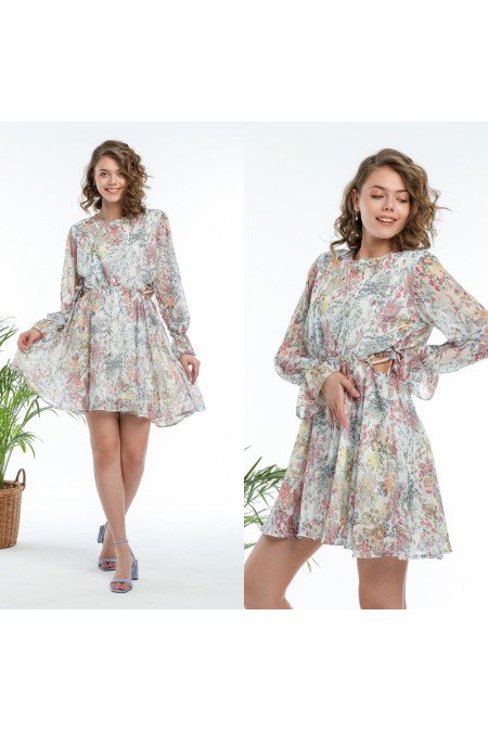 Desenli Elbise