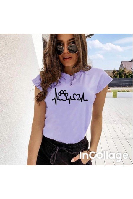 Lila Tshırt