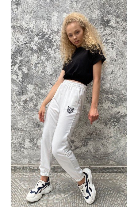 Beyaz Eşofman Altı