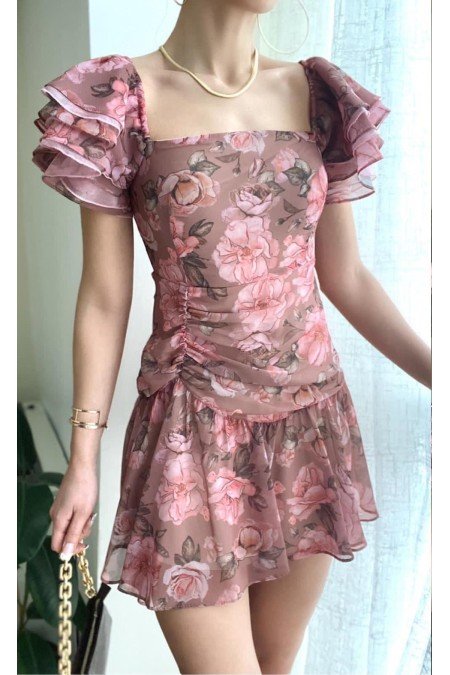 Desenli Elbise Desenli Elbise