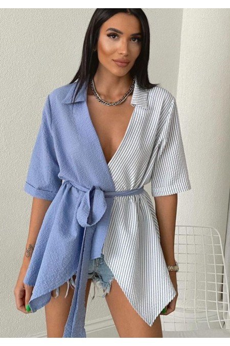 Beyaz Mavi Ceket Beyaz Mavi Ceket