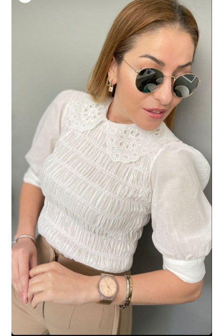 Beyaz Bluz