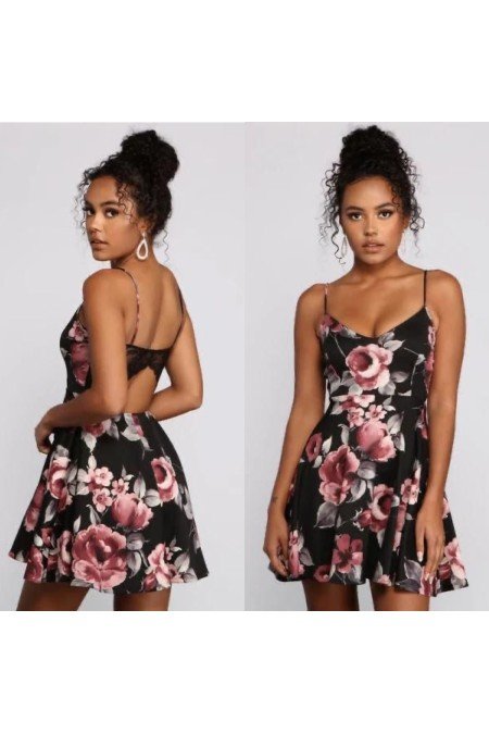 Desenli Elbise Desenli Elbise