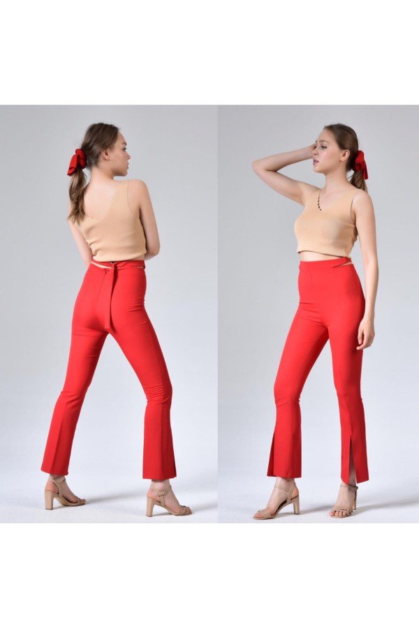 Kırmızı Pantolon Kırmızı Pantolon