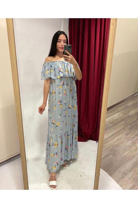 Desenli Elbise