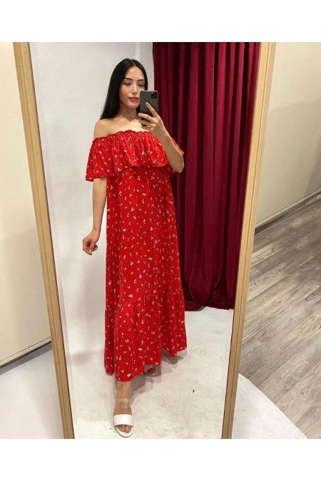 Desenli Elbise