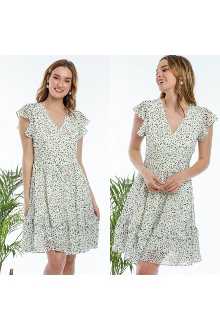 Desenli Elbise