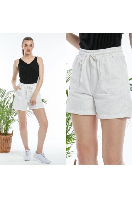 Beyaz Şort