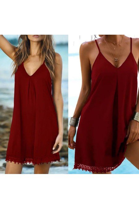 Bordo Elbise Bordo Elbise