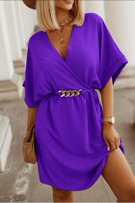 Mor Elbise Jessica Kumaş Mor Elbise Jessica Kumaş