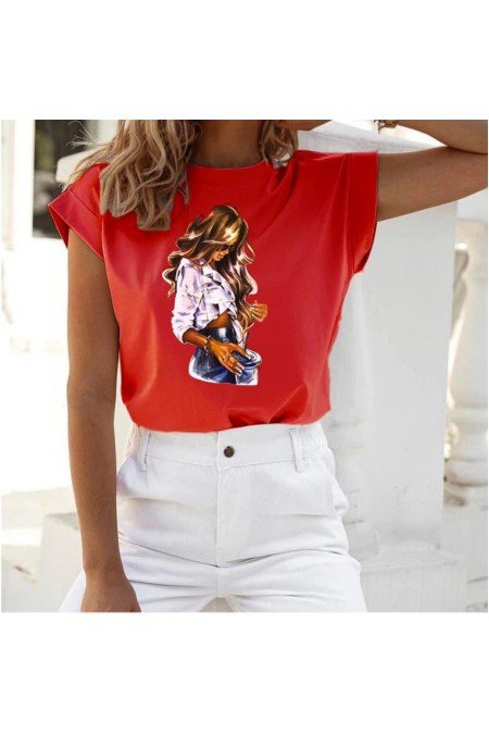 Kırmızı Tshırt Kırmızı Tshırt