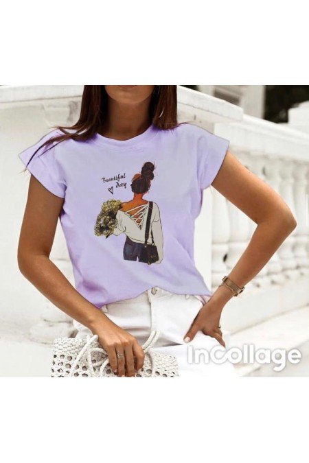 Lila Tshırt Lila Tshırt