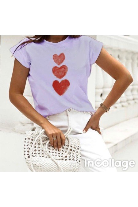 Lila Tshırt Lila Tshırt