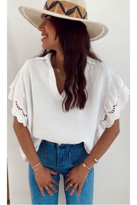 Beyaz Bluz