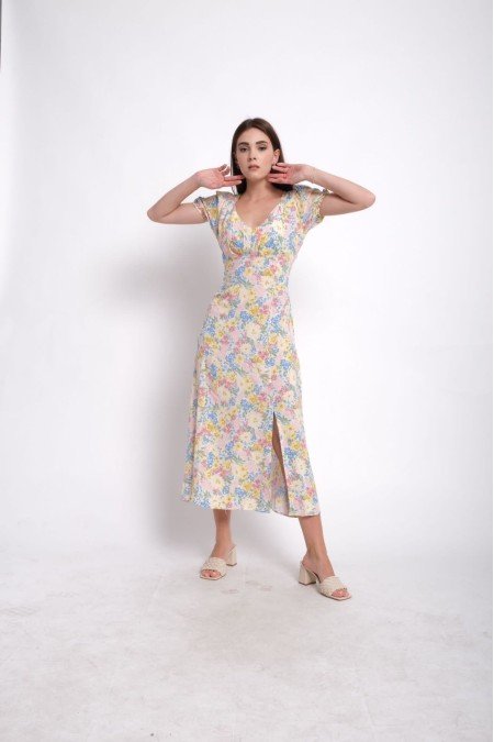 Desenli Elbise Desenli Elbise