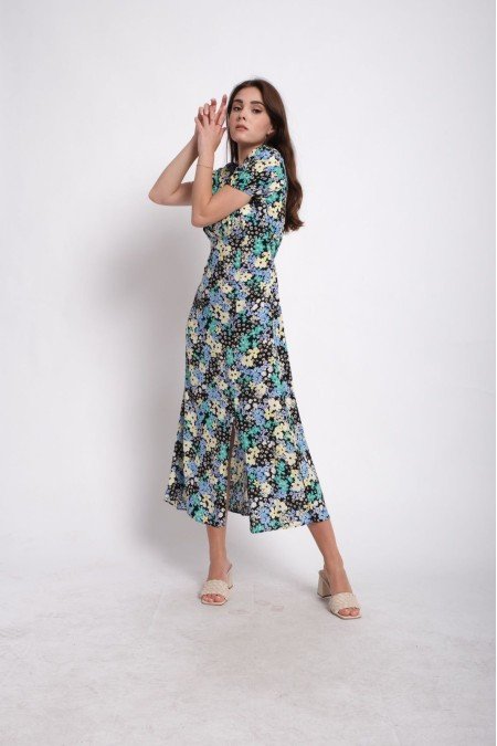 Desenli Elbise Desenli Elbise