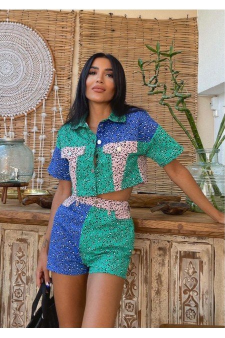 Desenli Takım Desenli Takım