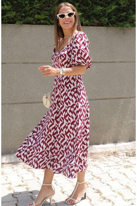 Desenli Elbise Desenli Elbise