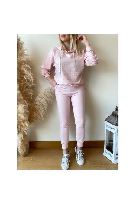 Pembe Eşofman Takım